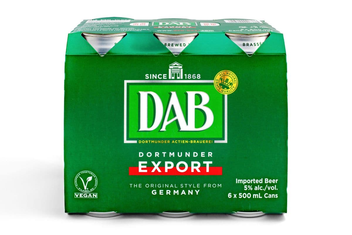 DAB ORIGINAL LAGER CANS (6 x 500ml)