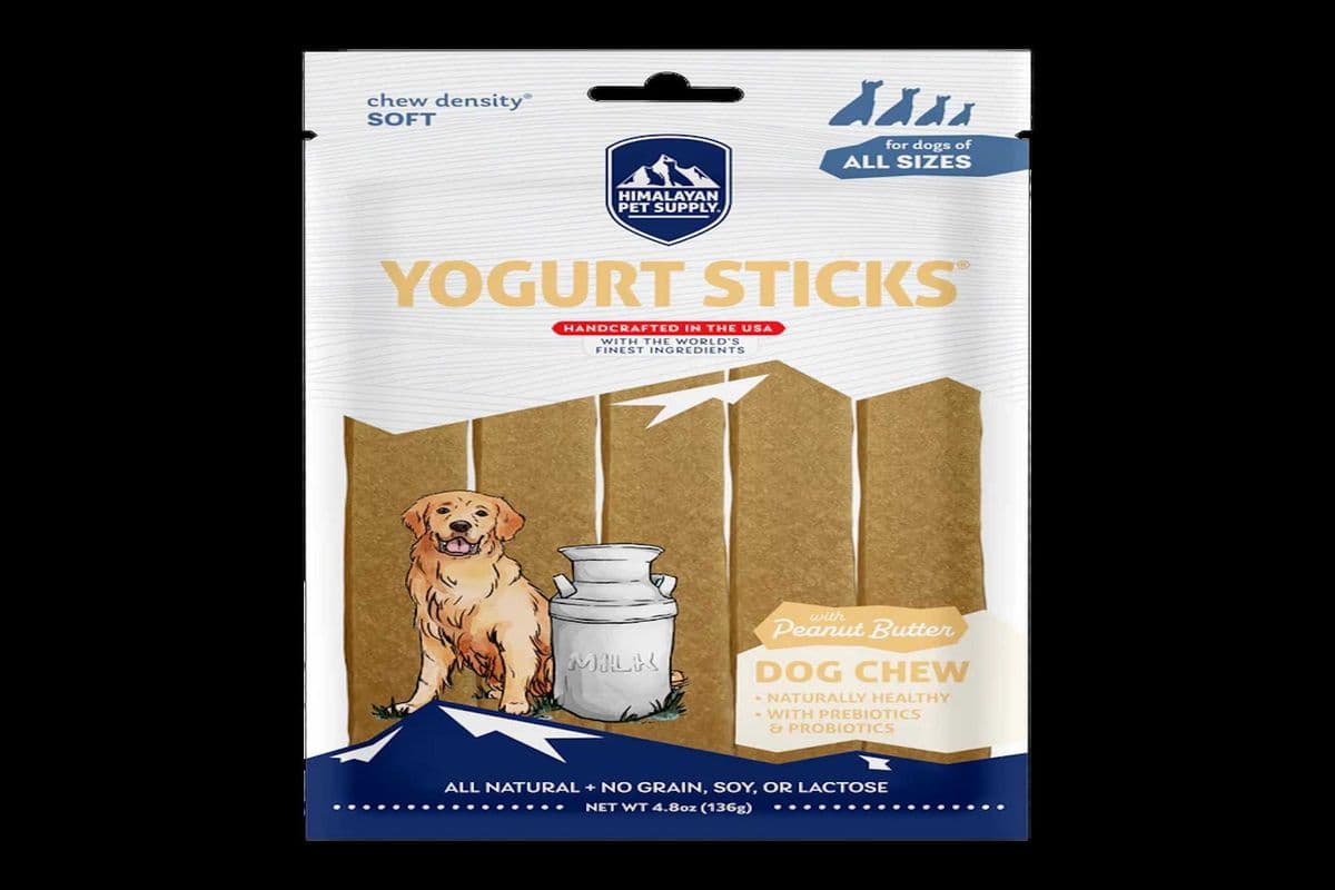 Himalayan Dog Chew Yogurt Stick Peanut Butter Dog Treat (136g)