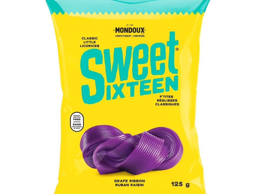 Mondoux Sweet Sixteen Grape Ribbon (125 gm)