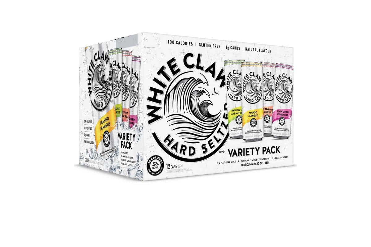 White Claw Variety Pack (12 x 355 ml)