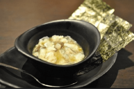 M6. Scallop Tako Wasa Cup (Raw) - 芥末八爪