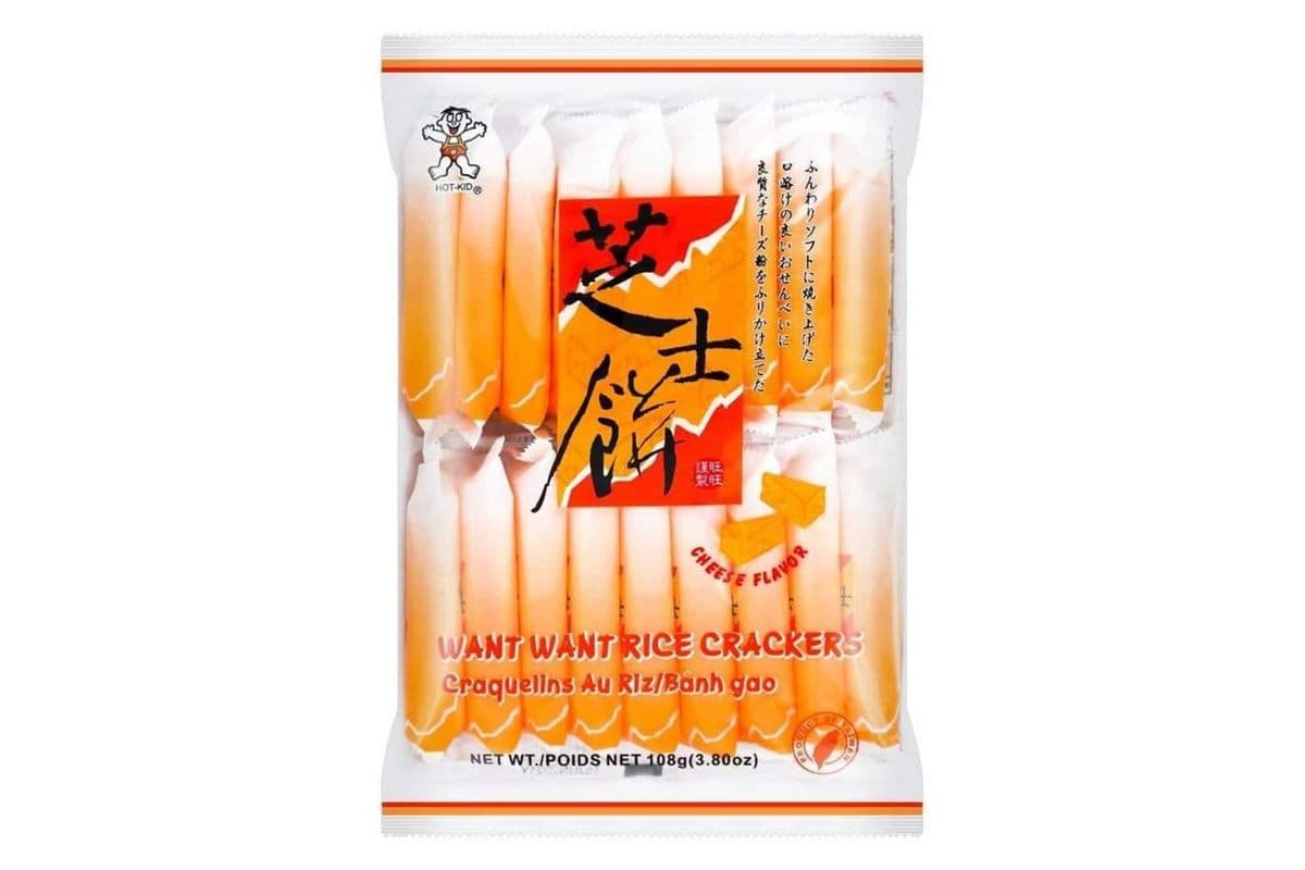 Want Want · Rice Crackers Cheese Flavor