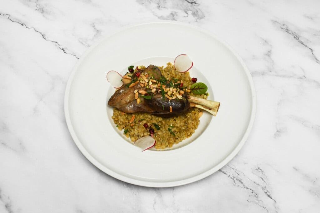Smoked Lamb Shank