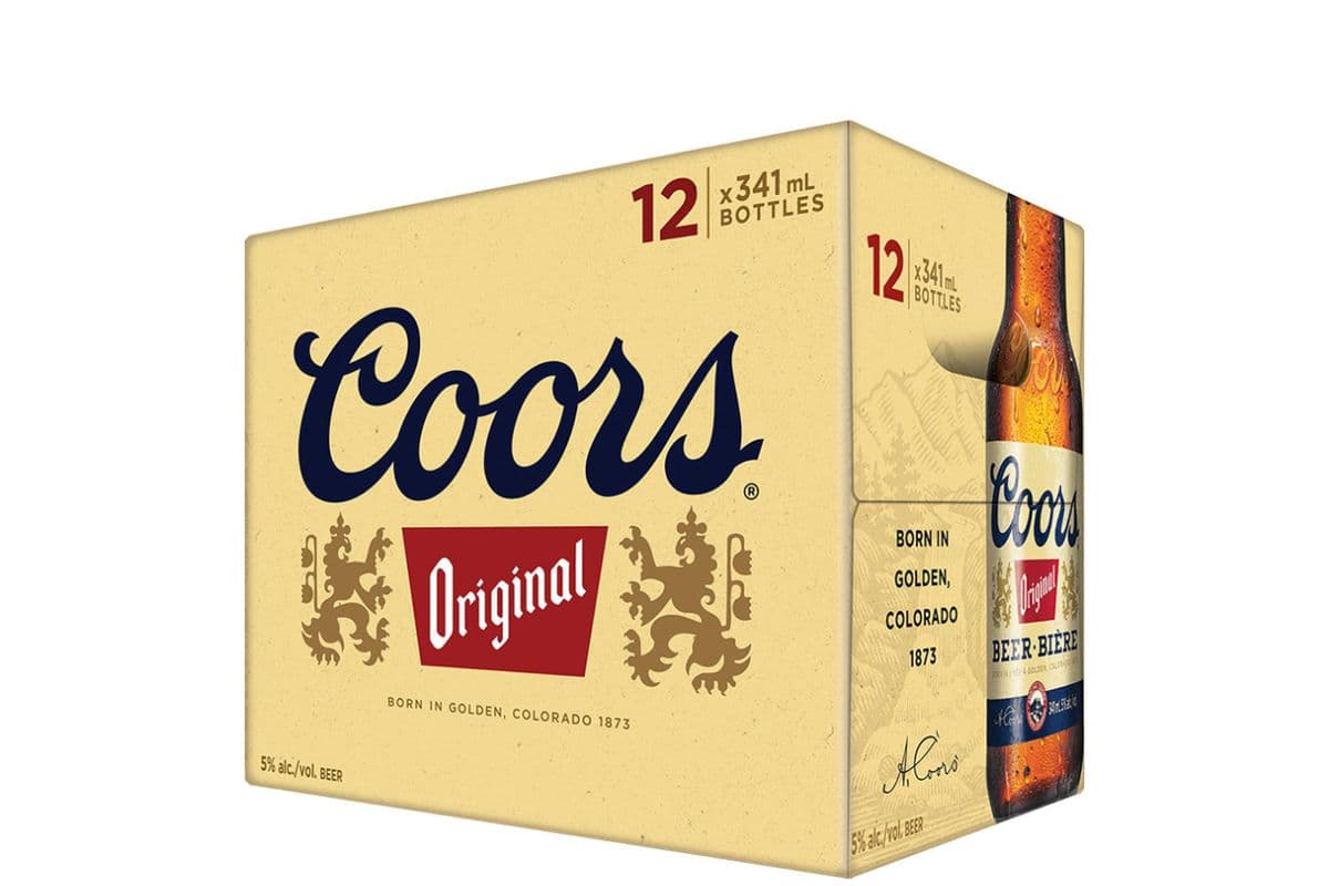 Coors Original (12 x 341 ml bottles)
