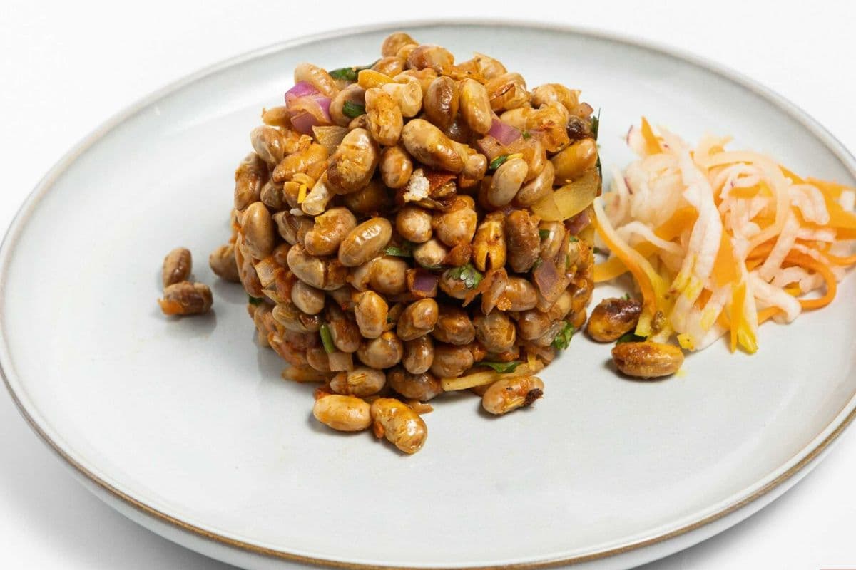 Marinated Soybean / Bhatmas