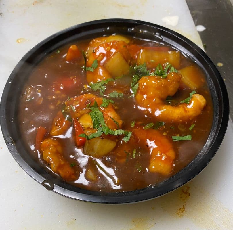 Chilli Prawns