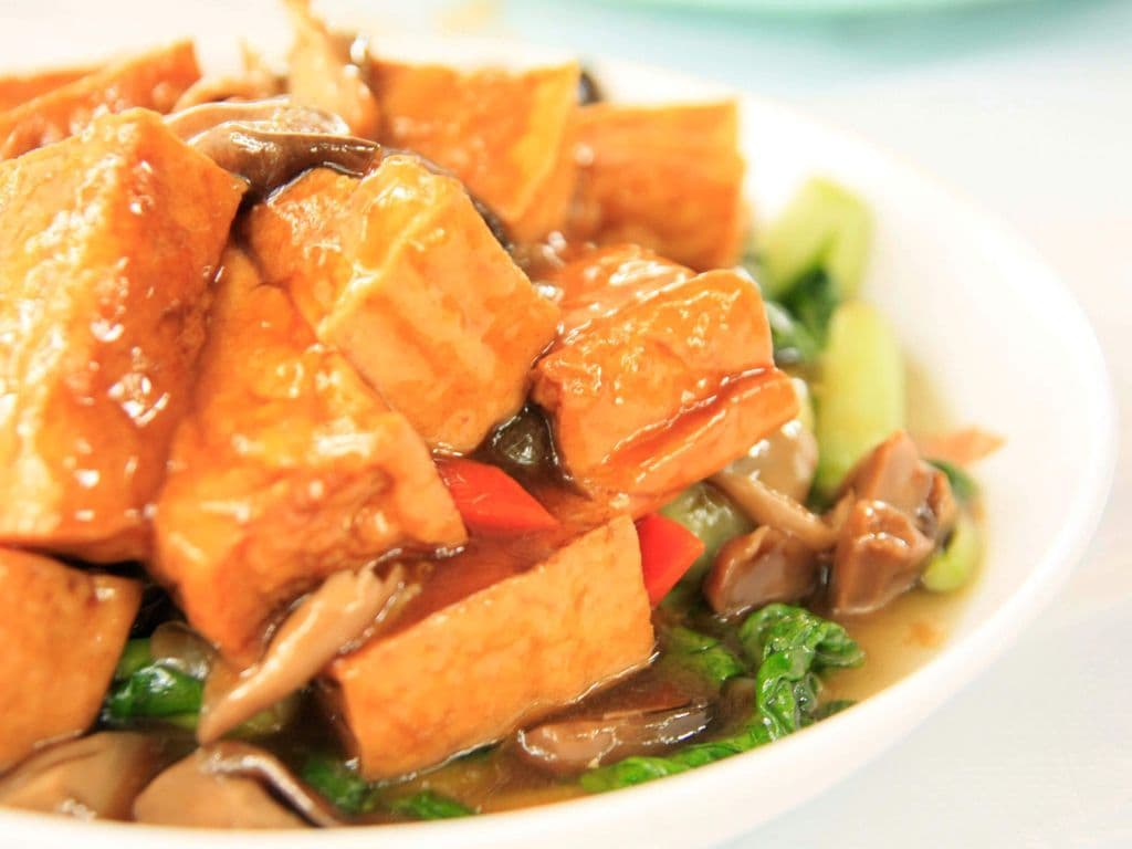 87.Braised Tofu红烧豆腐