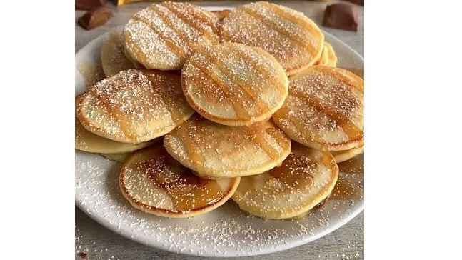 Caramel Puffs Mini Pancakes