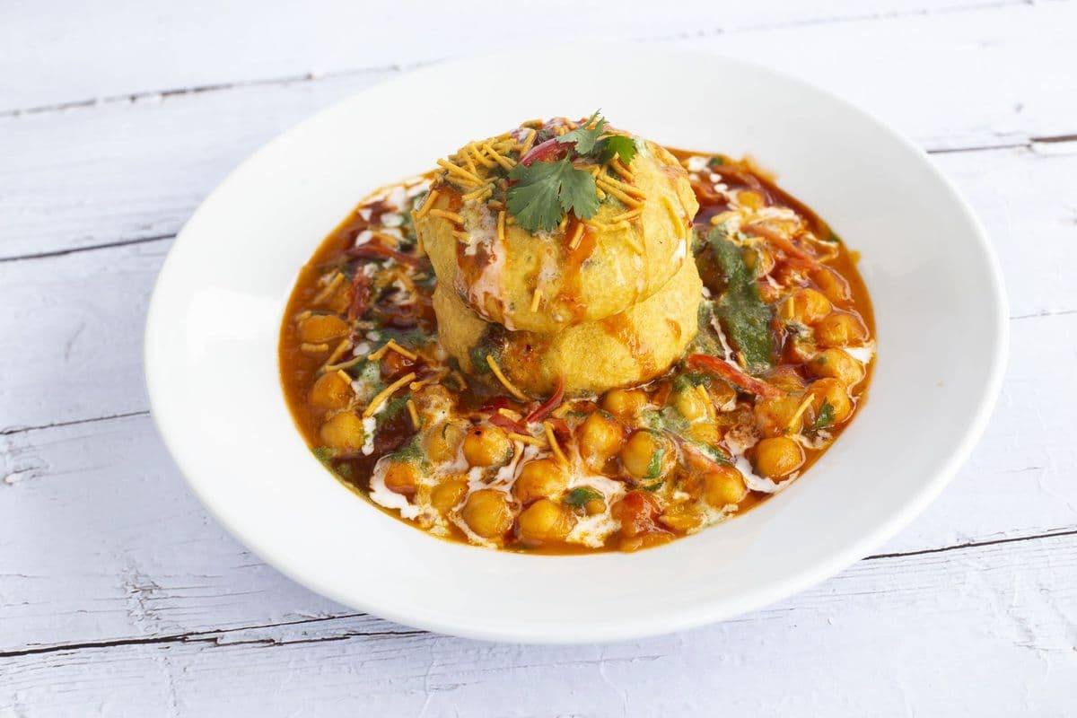 Aloo Tikki Chaat