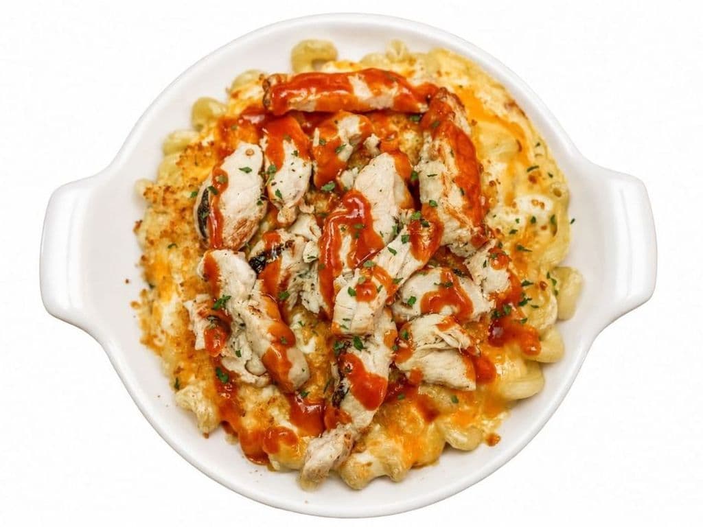Chicken Baked Mac & Cheese