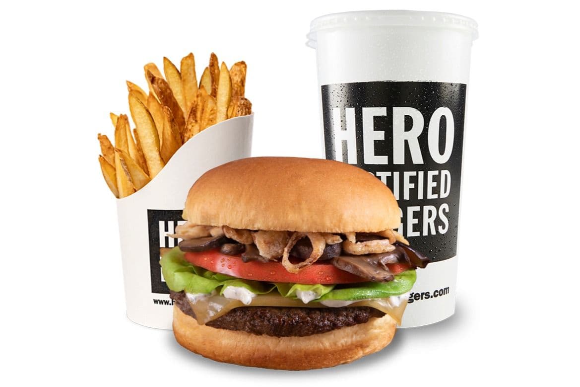 Churrasco Smashed Burger Combo