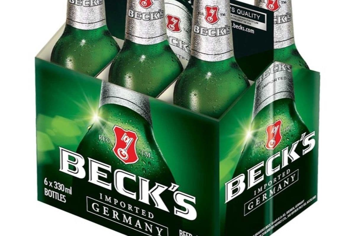 Beck's Lager (6 x 330 ml Bottles)
