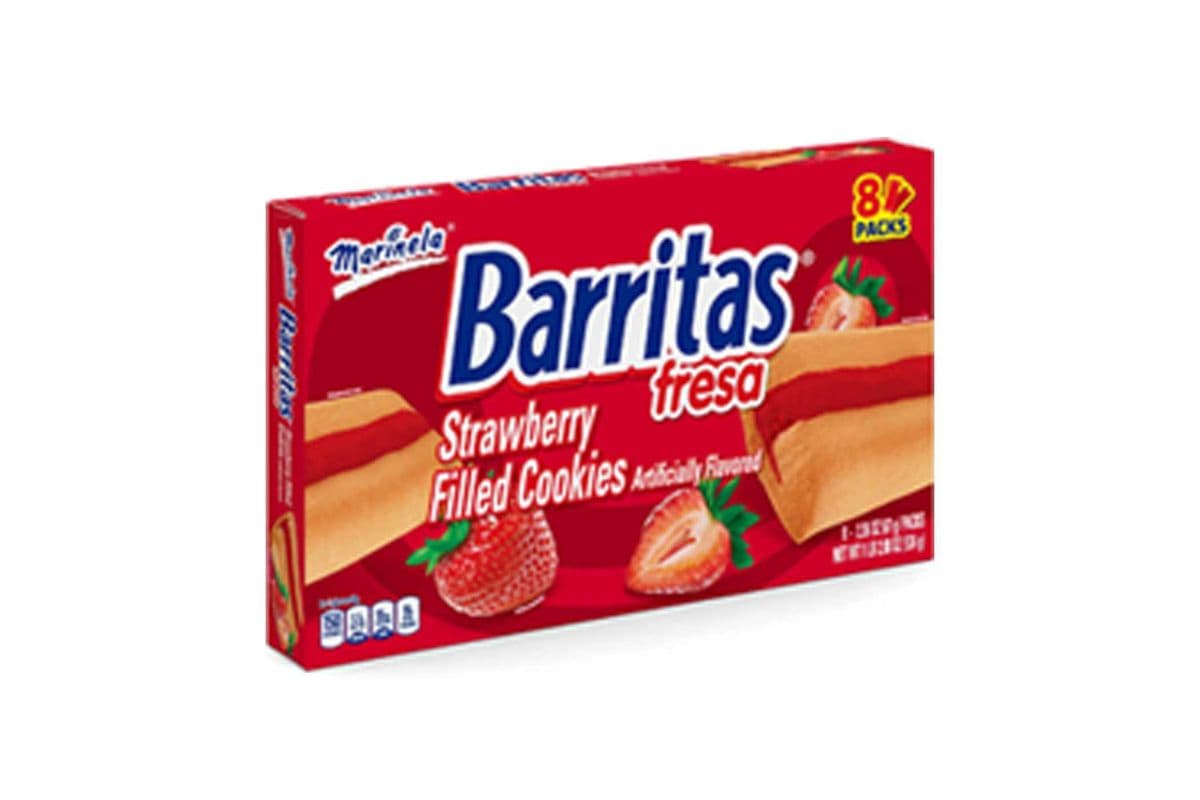 Barritas Strawberry (8 x 2.88 oz) (1 lb)