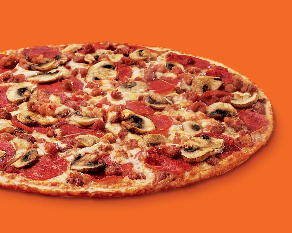 Medium 12" Thin Crust Canadian Pizza