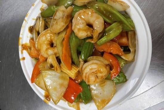 Szechuan Shrimps (Spicy)