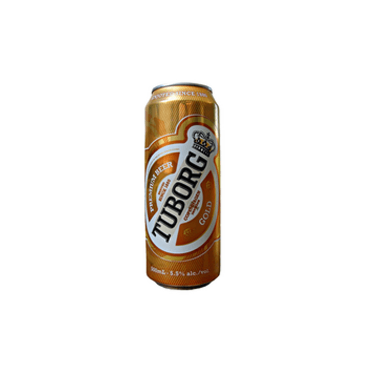 Tuborg Gold Label Single Can (1 x 500 ml)