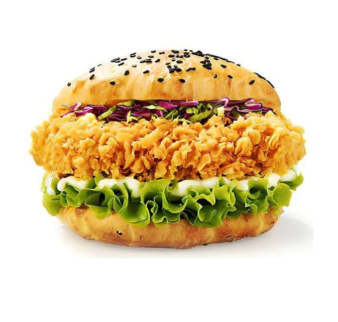 1.Signature Chicken Sandwich / 1.劲脆鸡腿堡