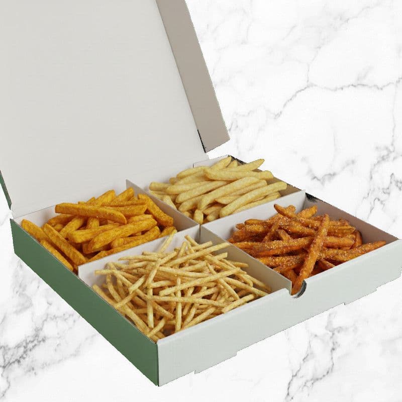 Boîte combinée de frites / Combo Fries Box