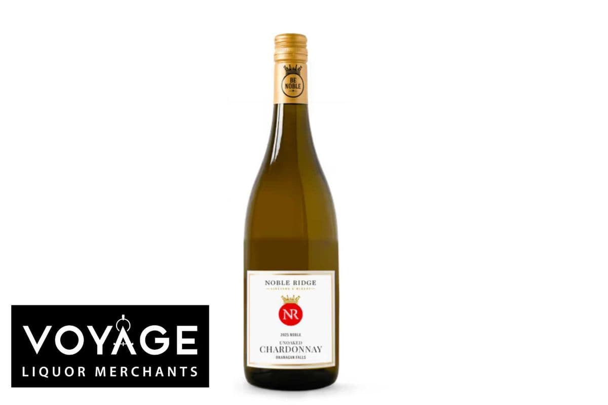Noble Ridge Unoaked Chardonnay (1 x 750 ml)