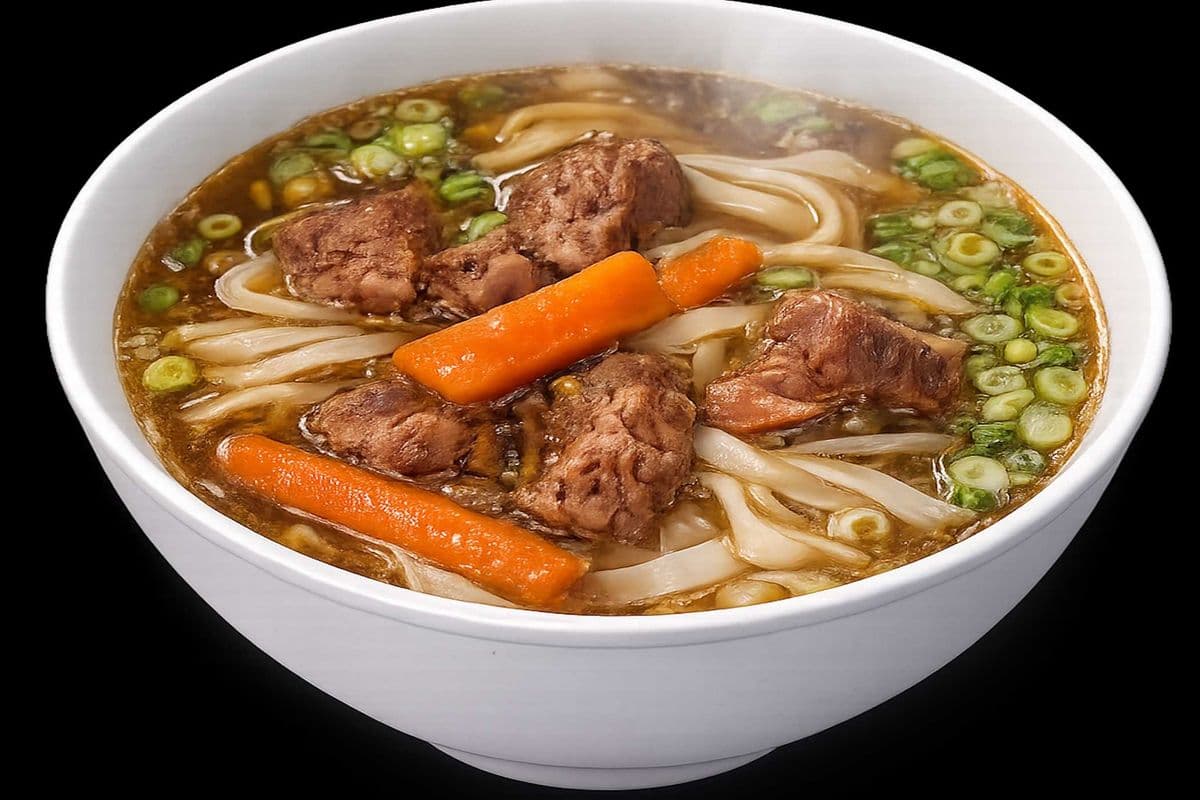 A1. Beef Stew Noodle Soup - Bo Kho