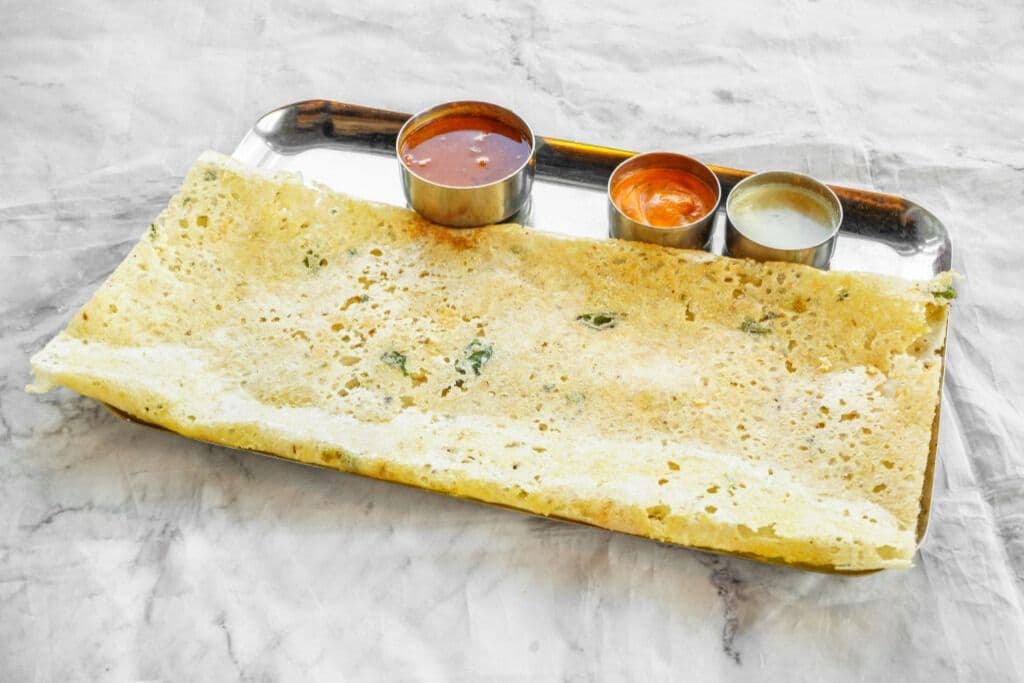 Rava Onion Masala Dosa