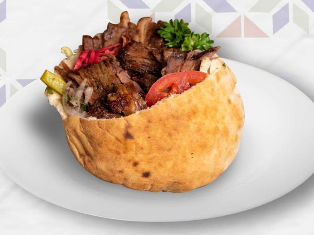 Lamb and Beef Pita Pocket