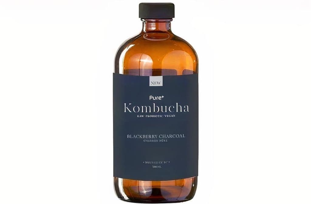 Pure+ Blackberry and Charcoal Kombucha