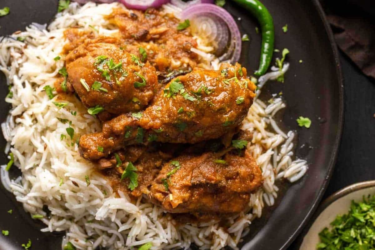 Homestyle Chicken Curry Rice Bowl