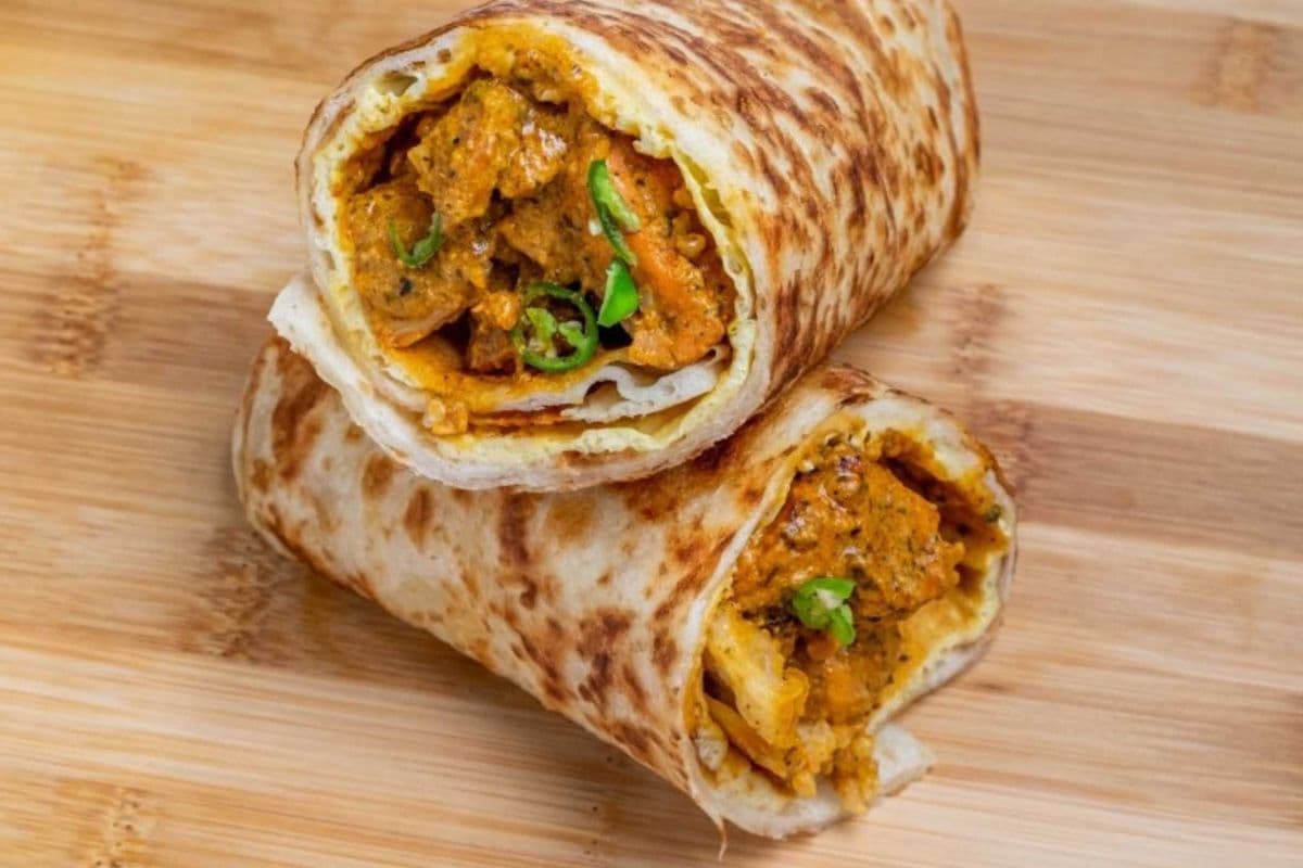Butter Paneer Wrap (Vegetable)