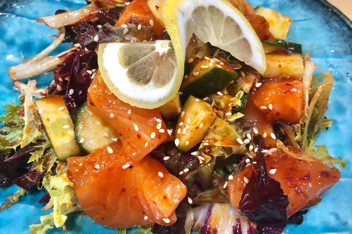 Spicy Tuna sashimi Salad