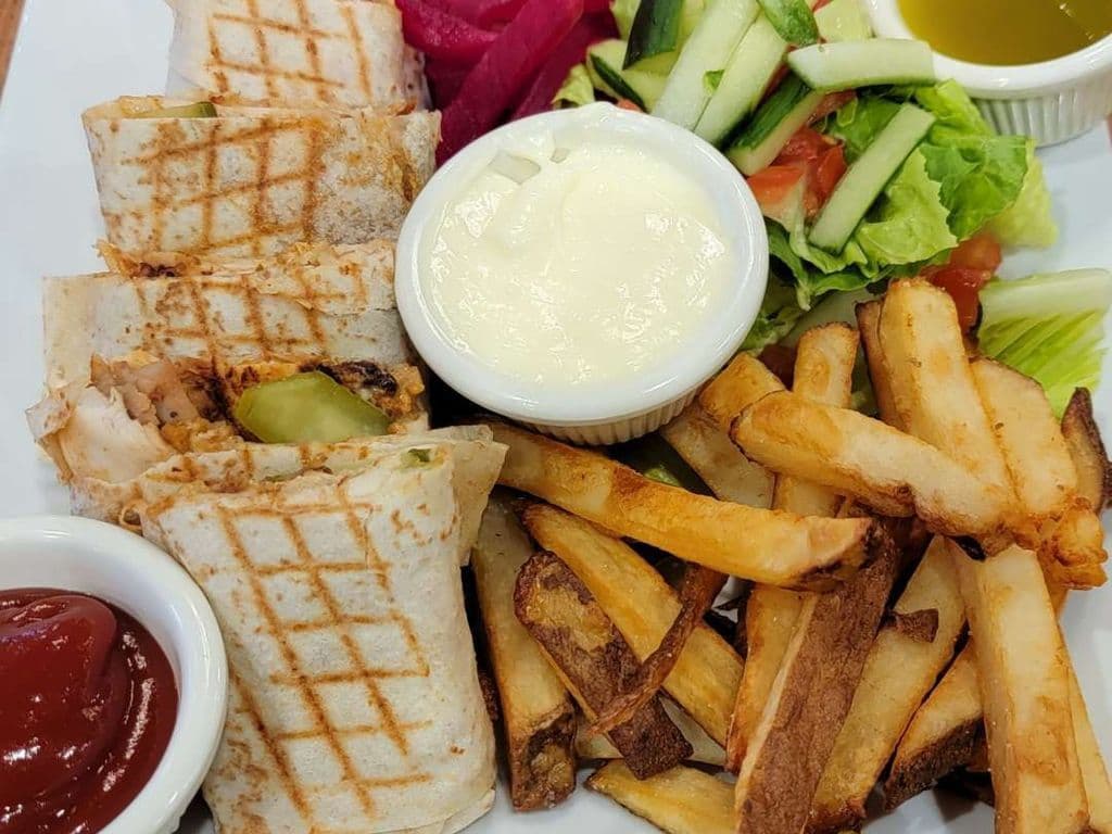 Shawarma Wrap Platter (GF)