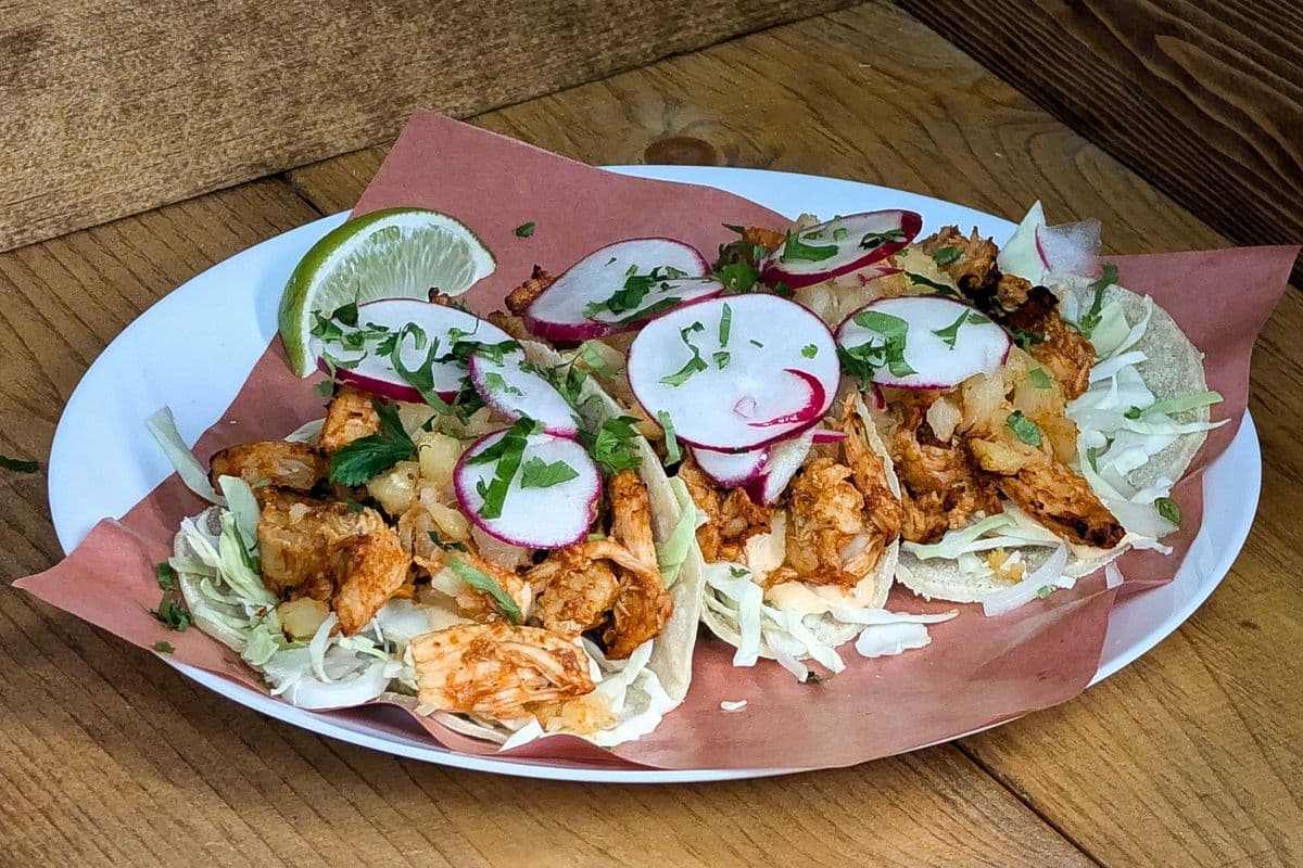 Chicken Al Pastor Tacos