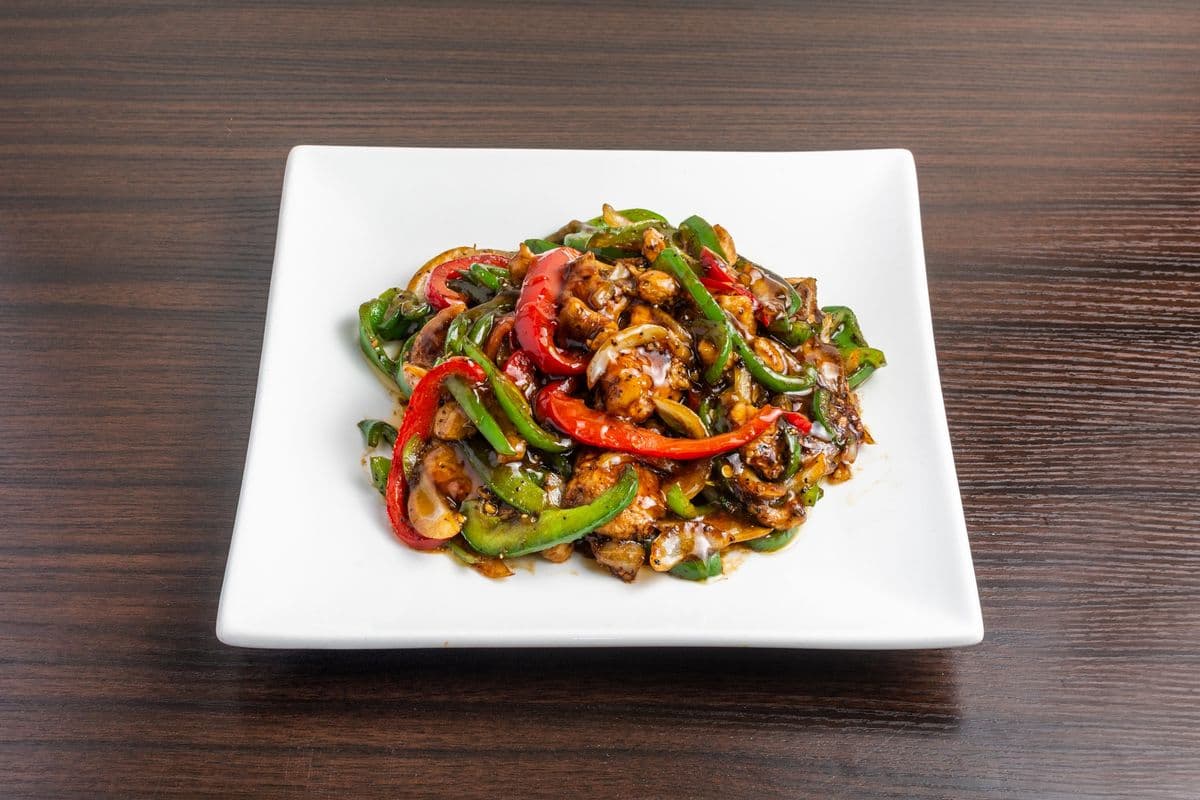 47. Black Pepper Chicken or Beef (Spicy)