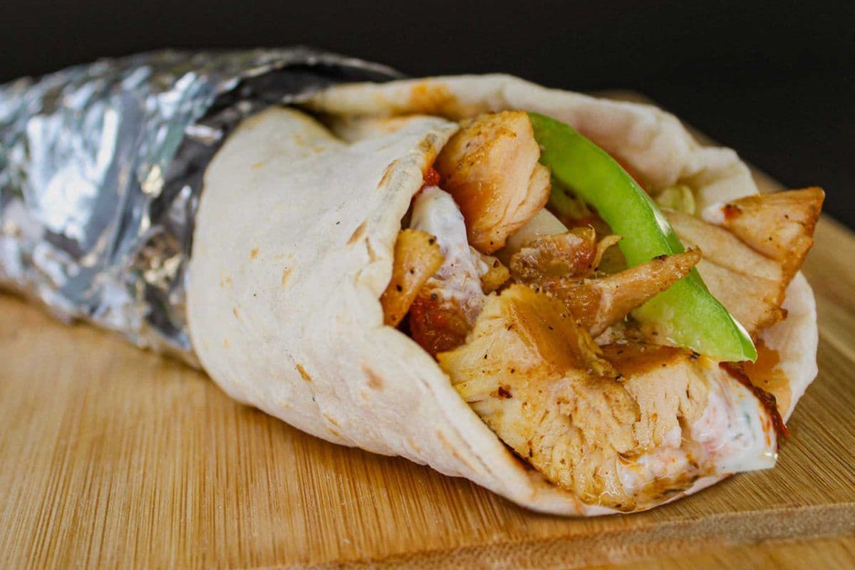 Chicken Donair Wrap