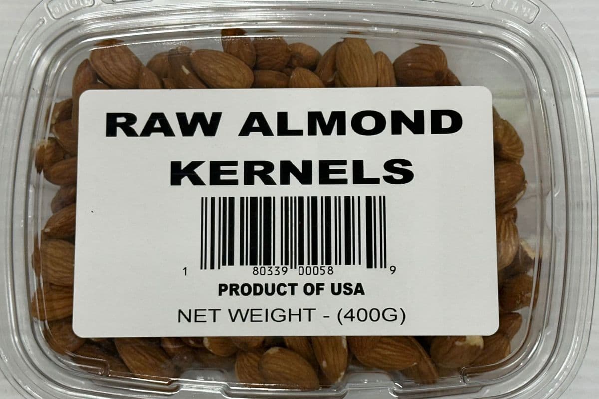 Raw Almond Kernels (400 g)