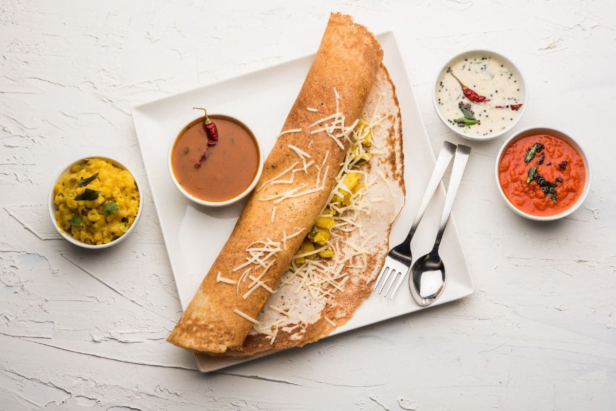 Cheese Dosa (1 pc)