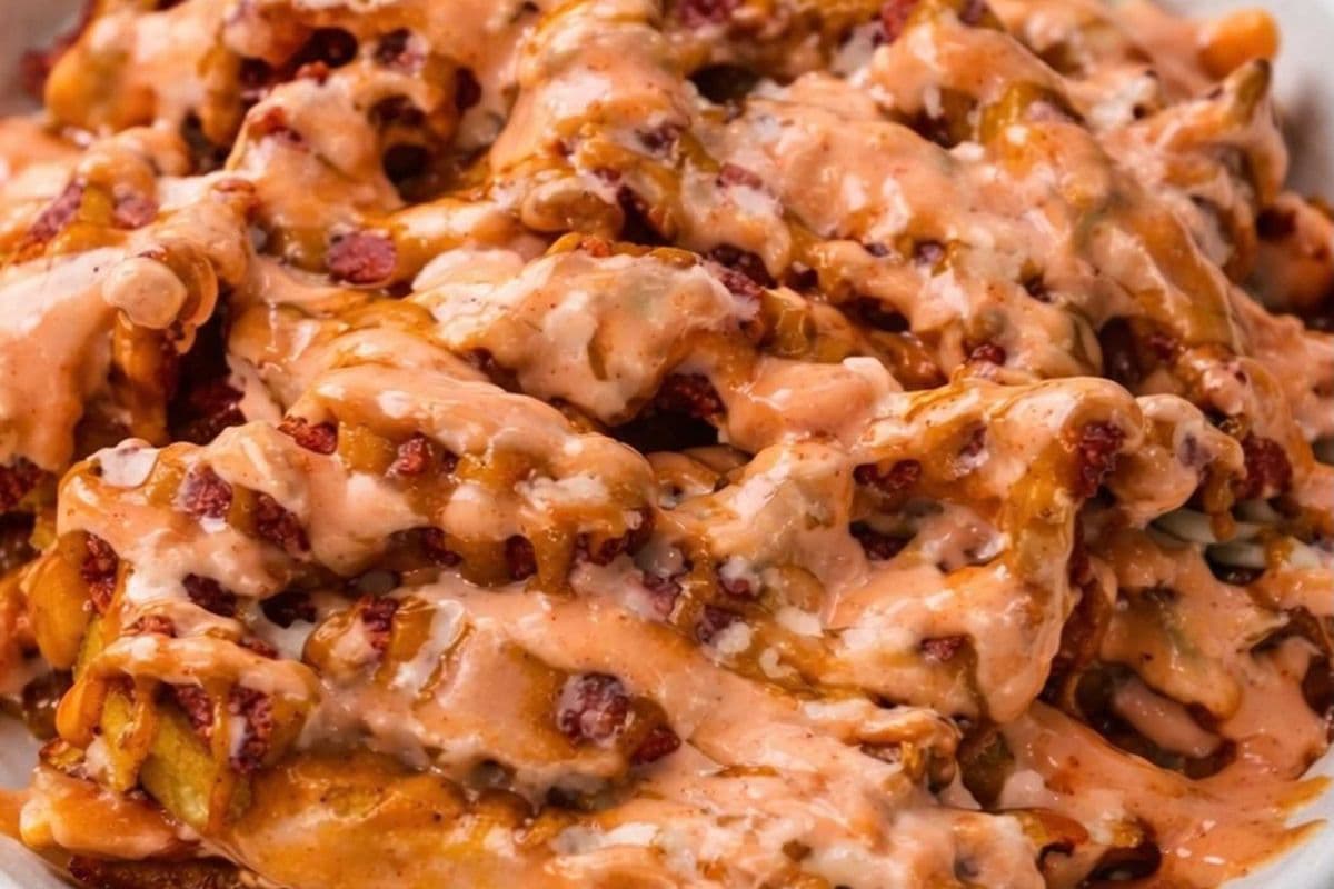 Dragon Chicken Loaded Fries