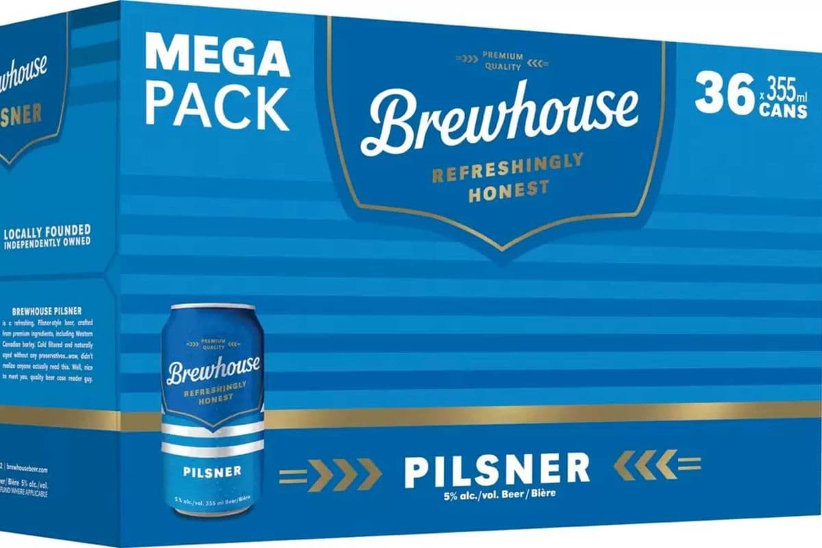 Brewhouse Pilsner 36 cans (36 x 355 ml Cans)