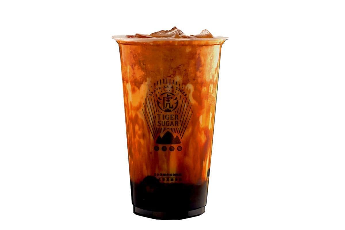 Black Sugar Boba Roasted Milk Tea / 波霸烘焙奶茶