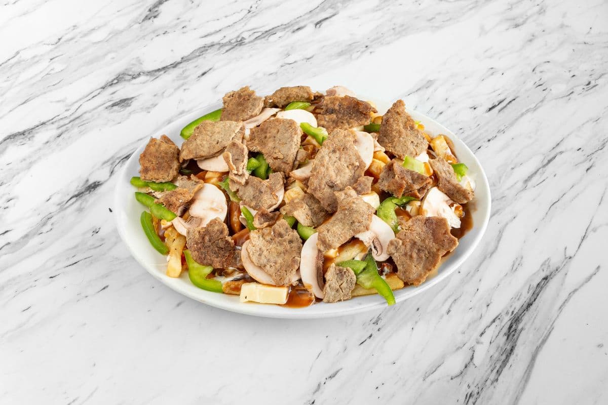 Philly cheese steak Poutine