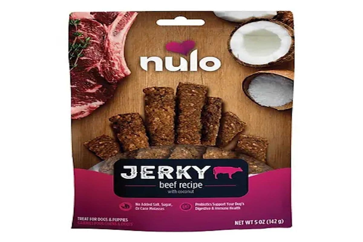 Nulo Jerky Strips Beef With Coconut Dogs (5oz)