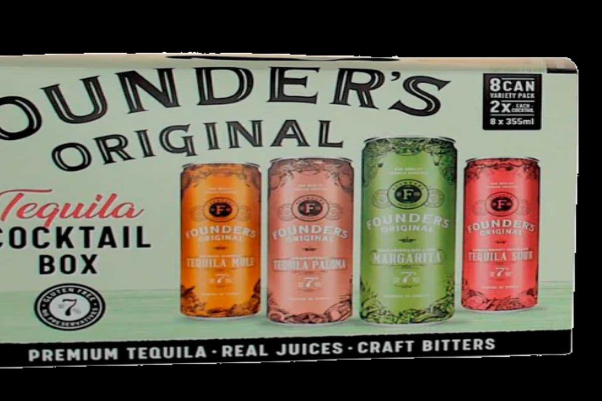 FOUNDER'S TEQUILA COCKTAIL BOX 8*355ML (8 x 8*355ML )
