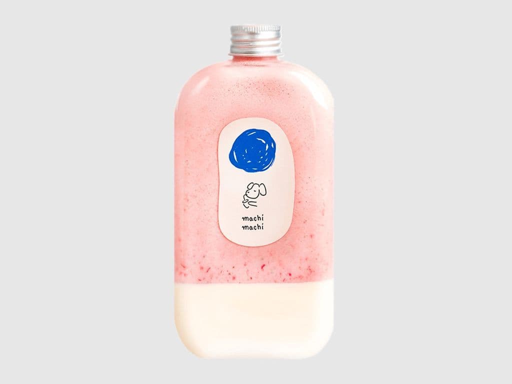 Fresh Strawberry Panna Cotta(Bottle)