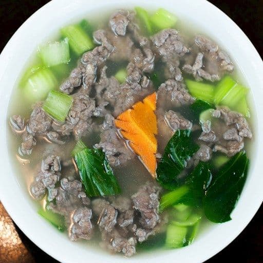 Soupe au bœuf grillé / Grilled Beef Soup