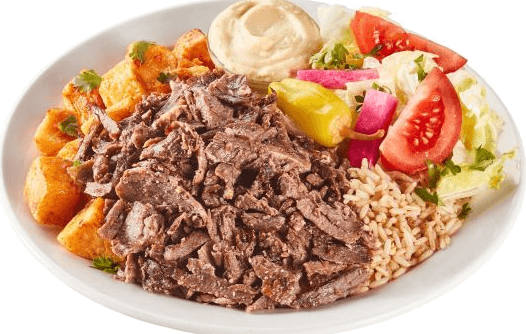 Assiette Basha shawarma / Basha Shawarma Plate