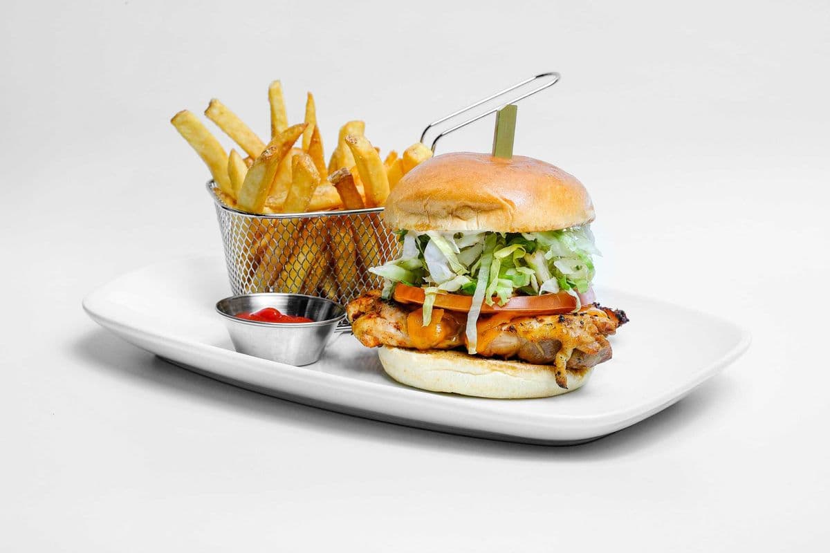 Cajun Chicken Burger