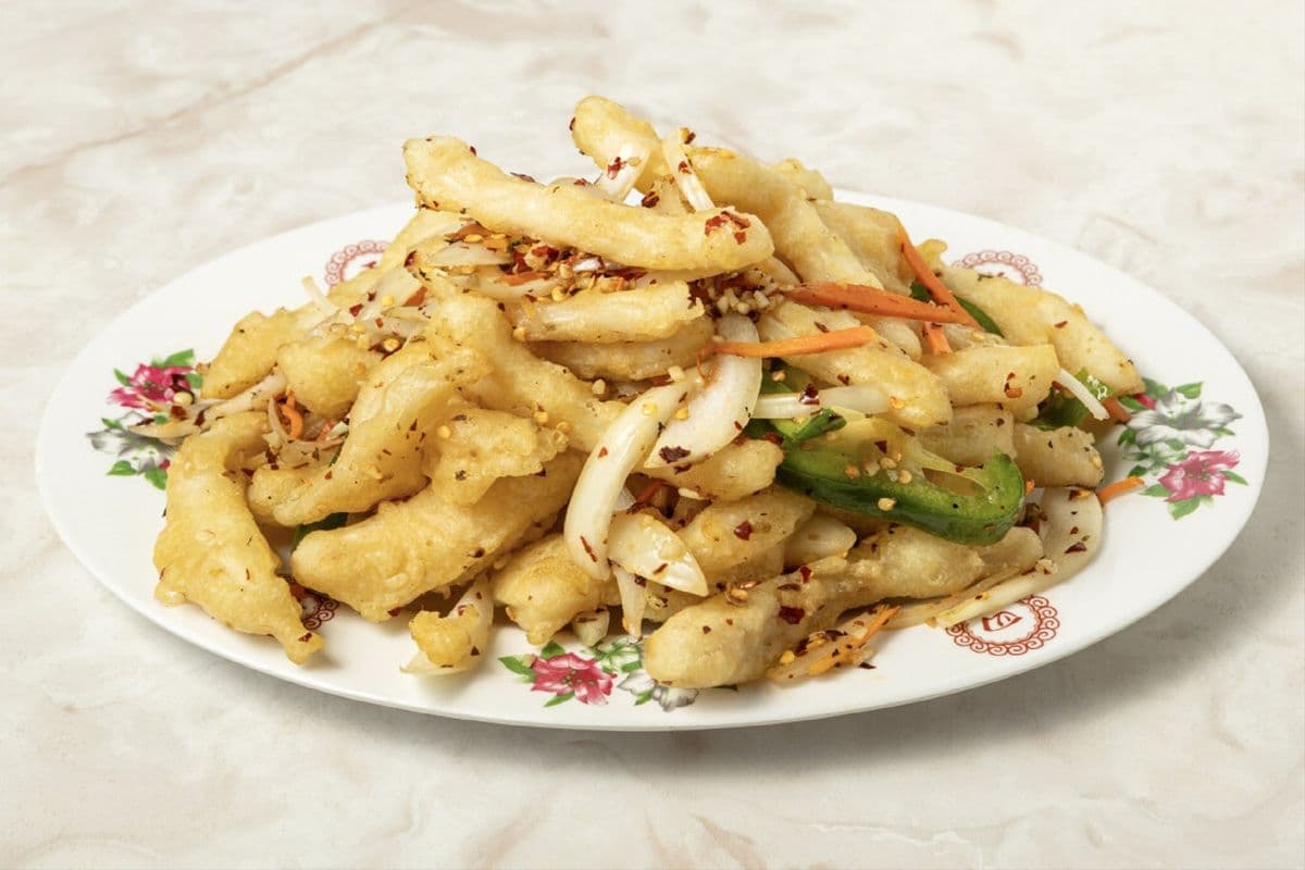 56. Dried Salt and Pepper Squid
