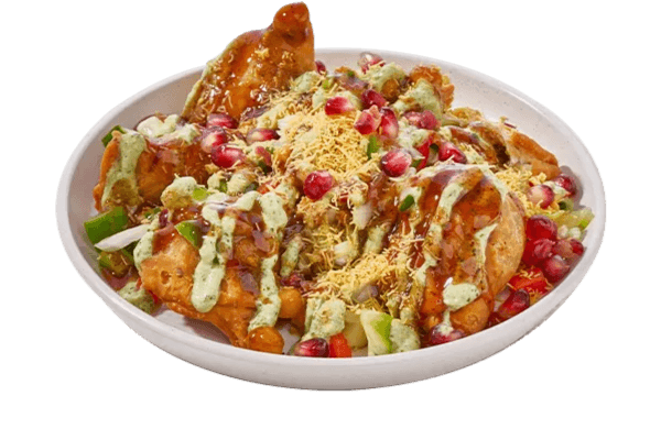 2. Samosa Chana Chaat