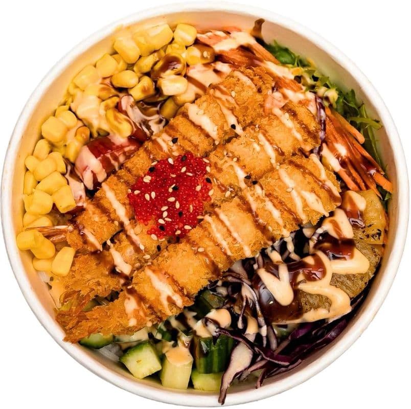 Bol Crevette Tempura/ Shrimp Tempura Bowl