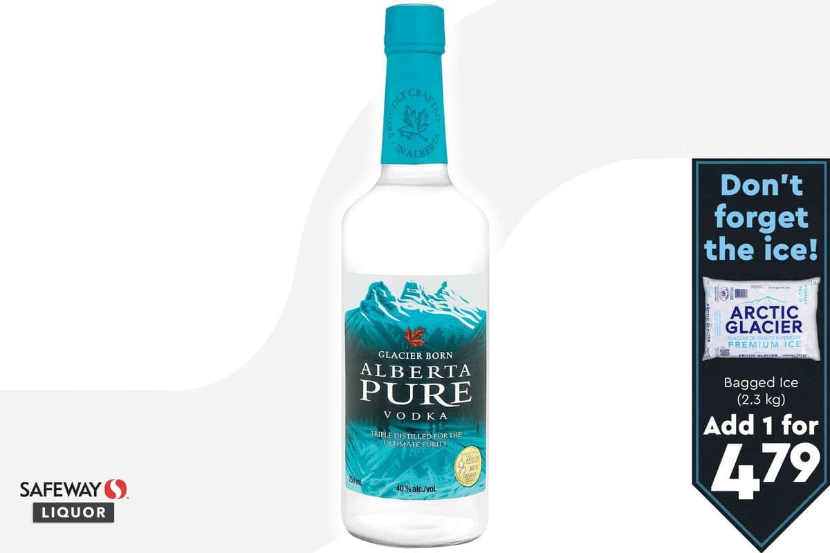 Alberta Pure Vodka (1 x 750 ml)